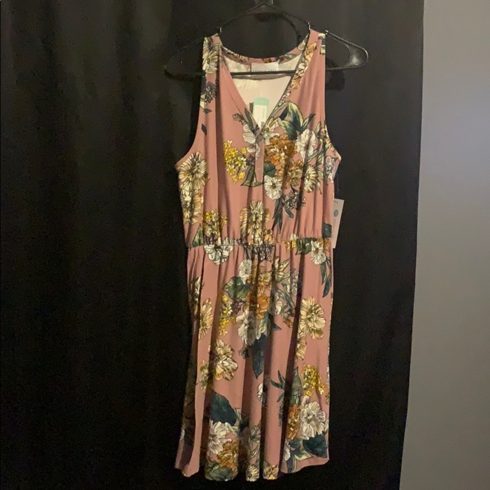 French grey dress